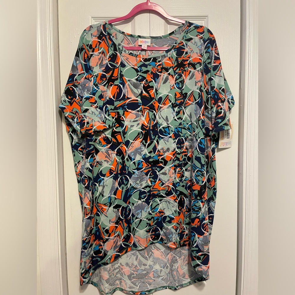 LuLaRoe Colorful Irma Top